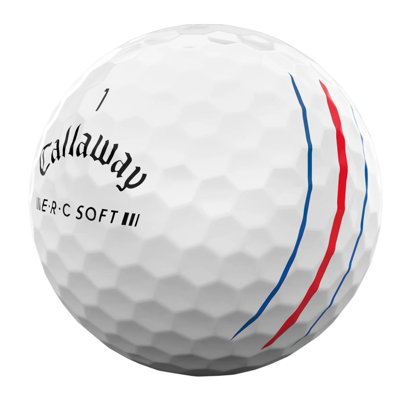 Golf 2023 ERC Soft Triple Track Golf Ball-White