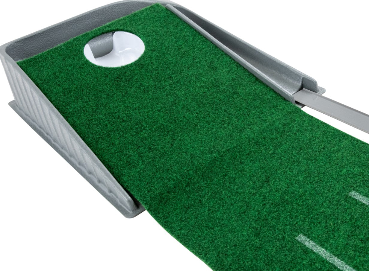 Golf 9Ft Putting Track Training System Green Putting Aids New