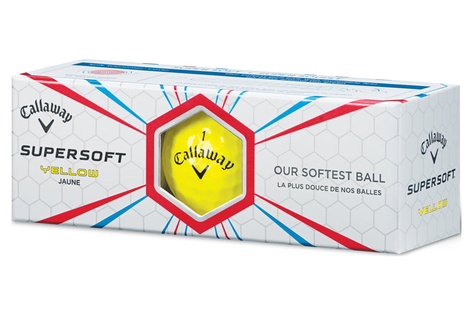 2017 Supersoft Golf Balls, Yellow, Prior Generation, Yellow, 12 Pack