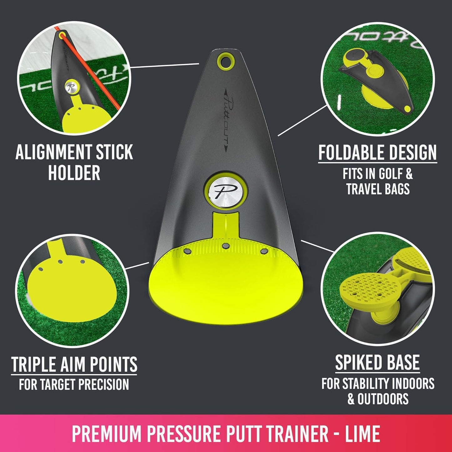 Premium Pressure Putt Trainer - Perfect Your Golf Putting