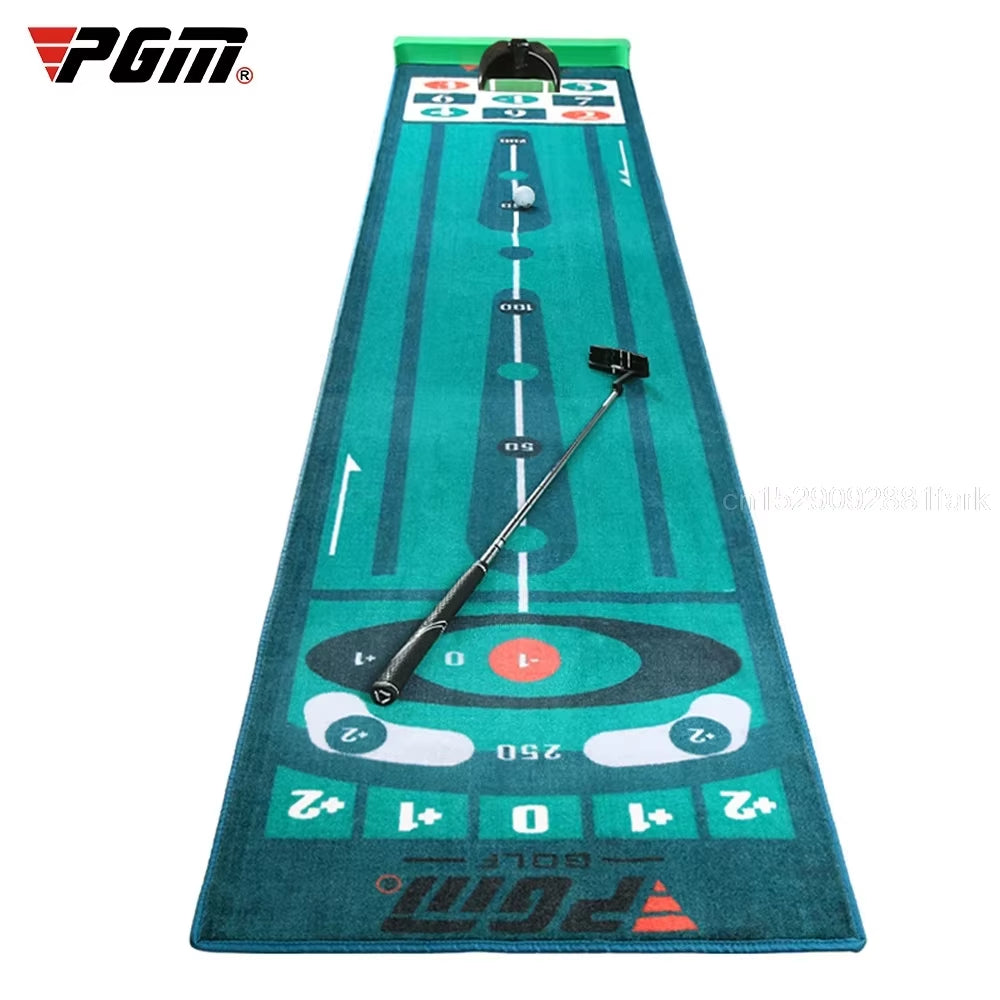 3M Golf Putting Mat Thick Smooth Practice Putting Carpet Rug Practice Set Ball Return Golf Putting Green for Indoor Home Office