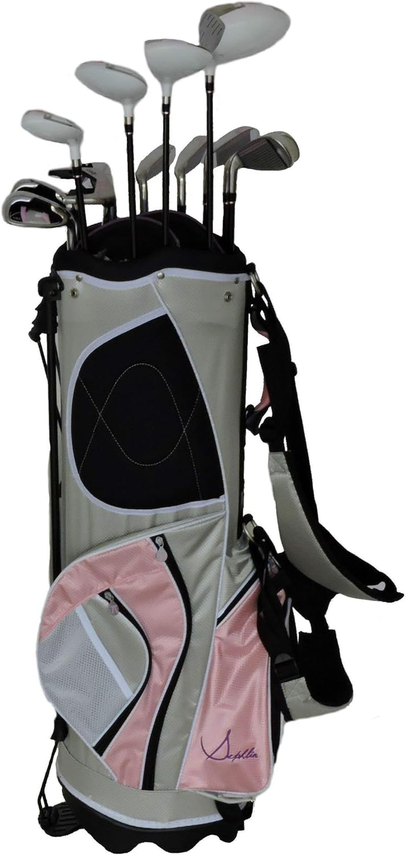 Signature Womens Pink 13 Pieces Golf Clubs and Golf Bag