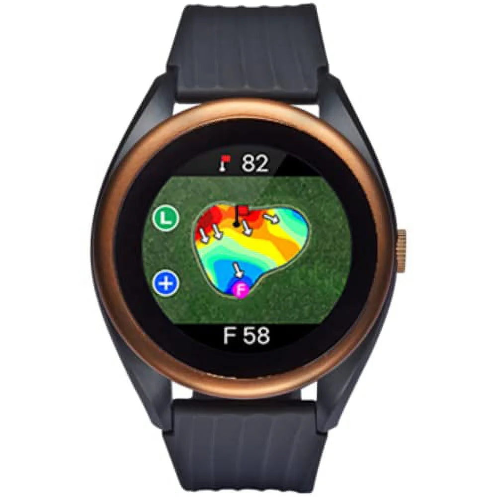 T8 Golf GPS Watch, Black