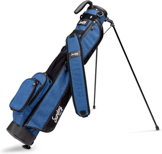 Sunday Golf Loma Bag - Lightweight Sunday Golf Bag with Strap and Stand – Easy to Carry Pitch N Putt Golf Bag – Golf Stand Bag for the Driving Range, Par 3 and Executive Courses, 31 Inches Tall