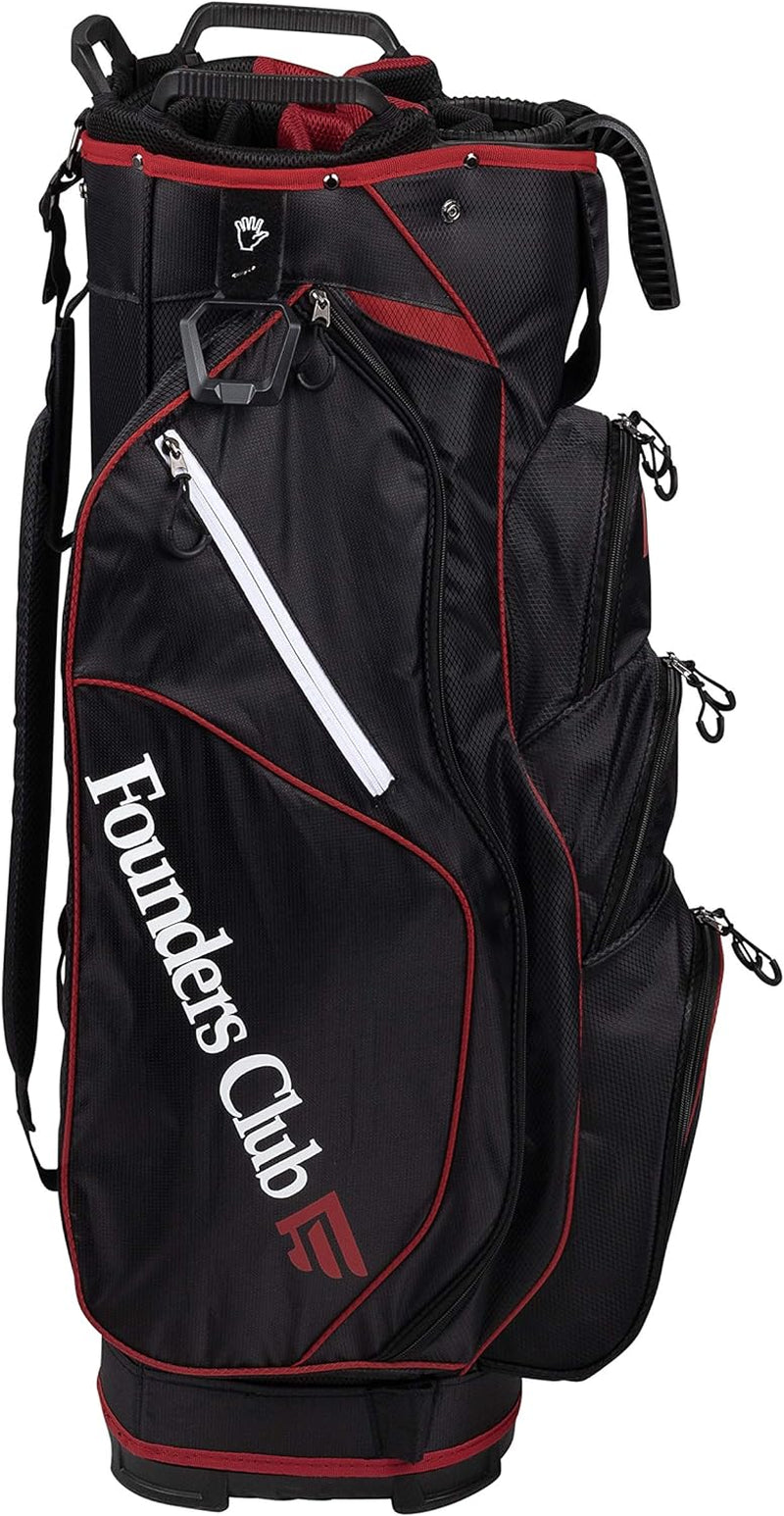 2 in 1 Golf Cart Bag with Removable Short Game Stand Bag- 15 Dividers