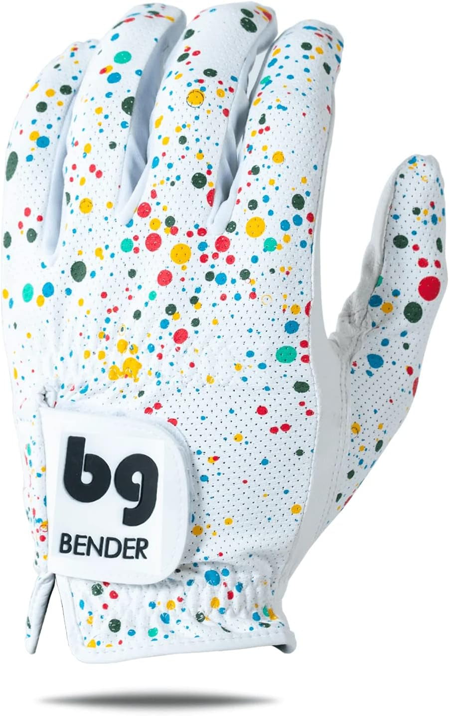 Bender - Mens Golf Glove, Durable Mesh Golf Gloves, Unique Golf Gloves