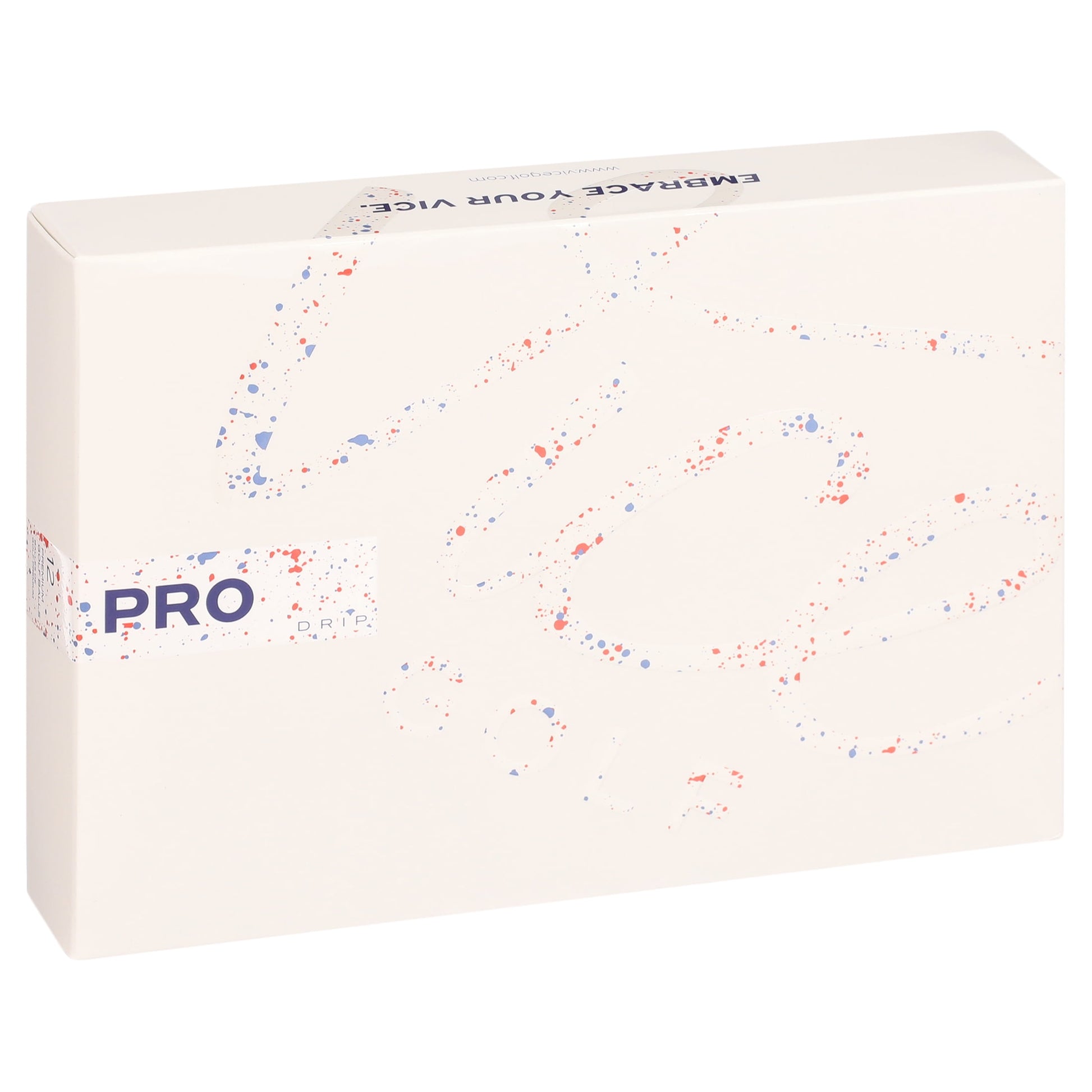 Pro Red & Blue Drip Golf Balls - 1 Dozen